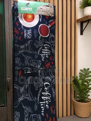 Duo De Tapis De Cuisine Élégant – Collection "Coffee Time"