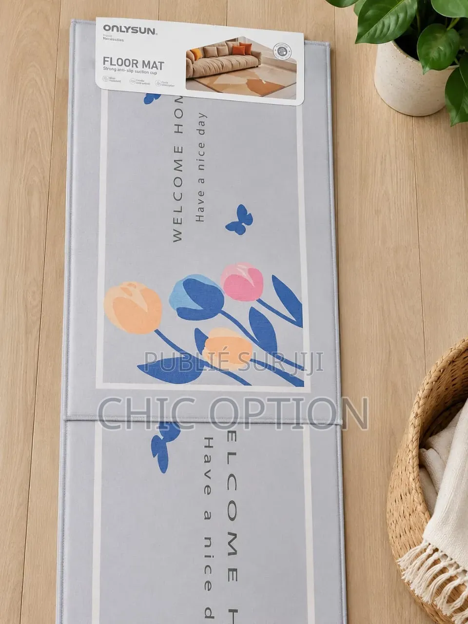 Tapis De Sol 2 en 1 Décoratifs