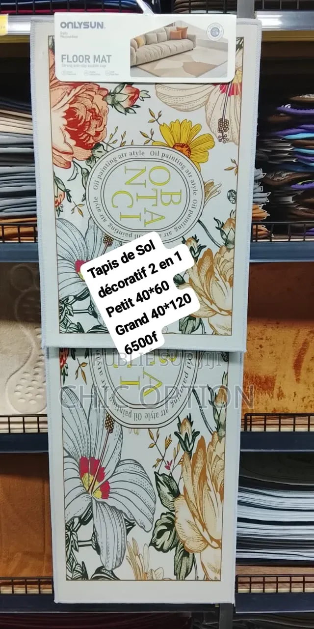 Tapis De Sol 2 en 1 Décoratifs