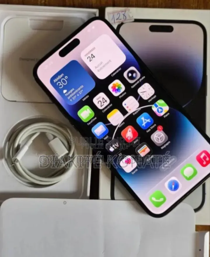 Nouveau Apple iPhone 14 Pro Max 256 GB Argenté