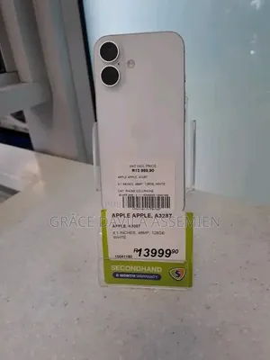 Nouveau Apple iPhone 16e 128 GB Autre