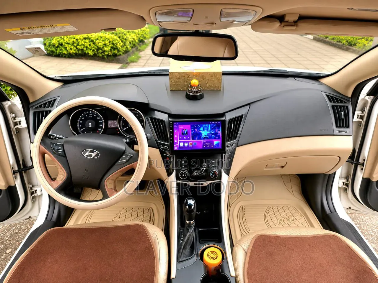 Hyundai Sonata 2013 Blanc