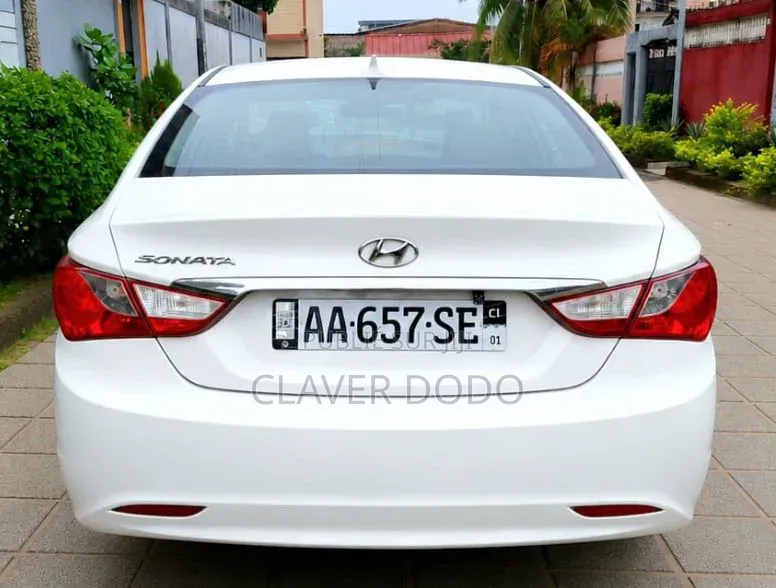 Hyundai Sonata 2013 Blanc