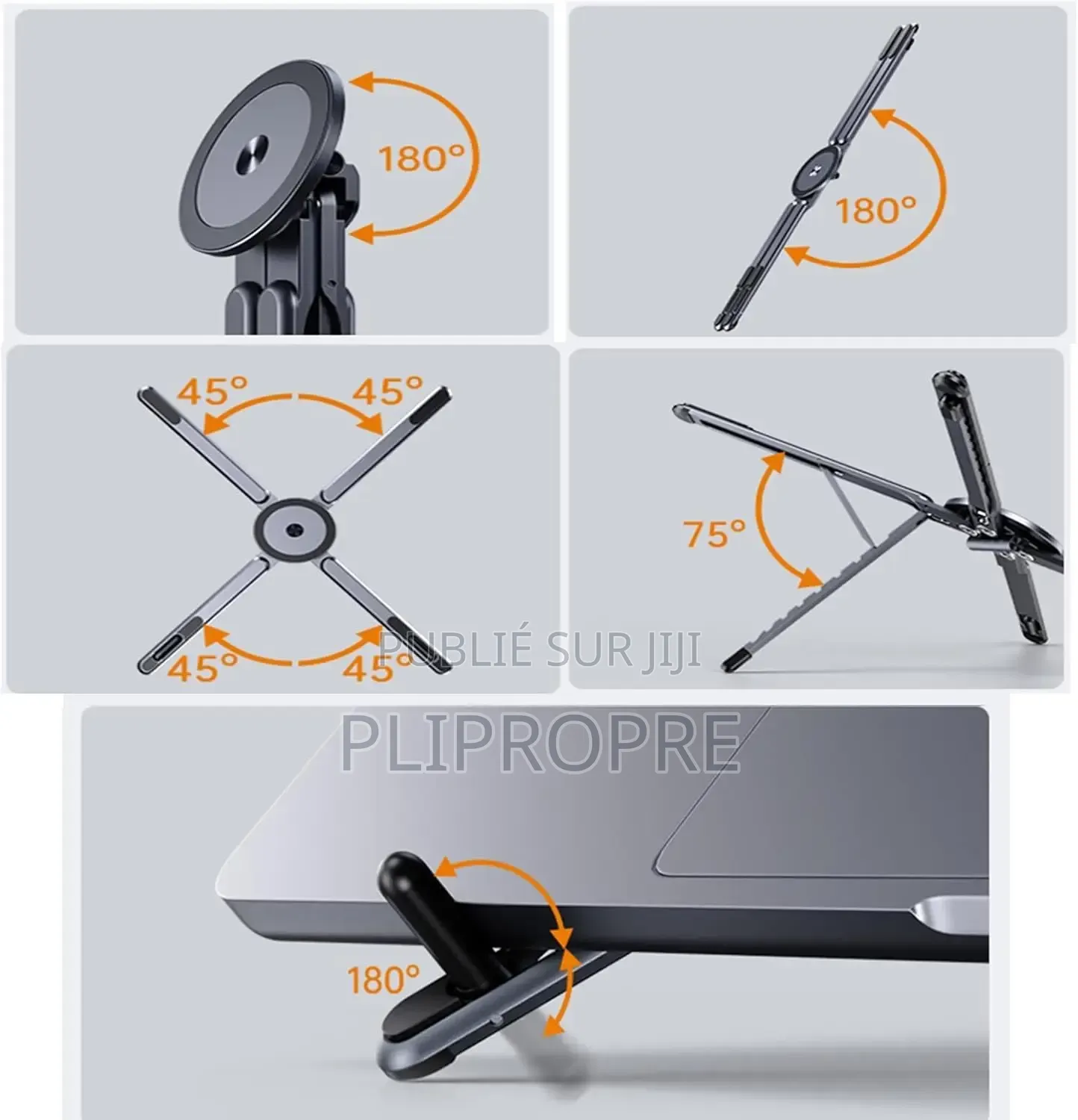Support Universel Aimanté Aluminium – Multi-appareils