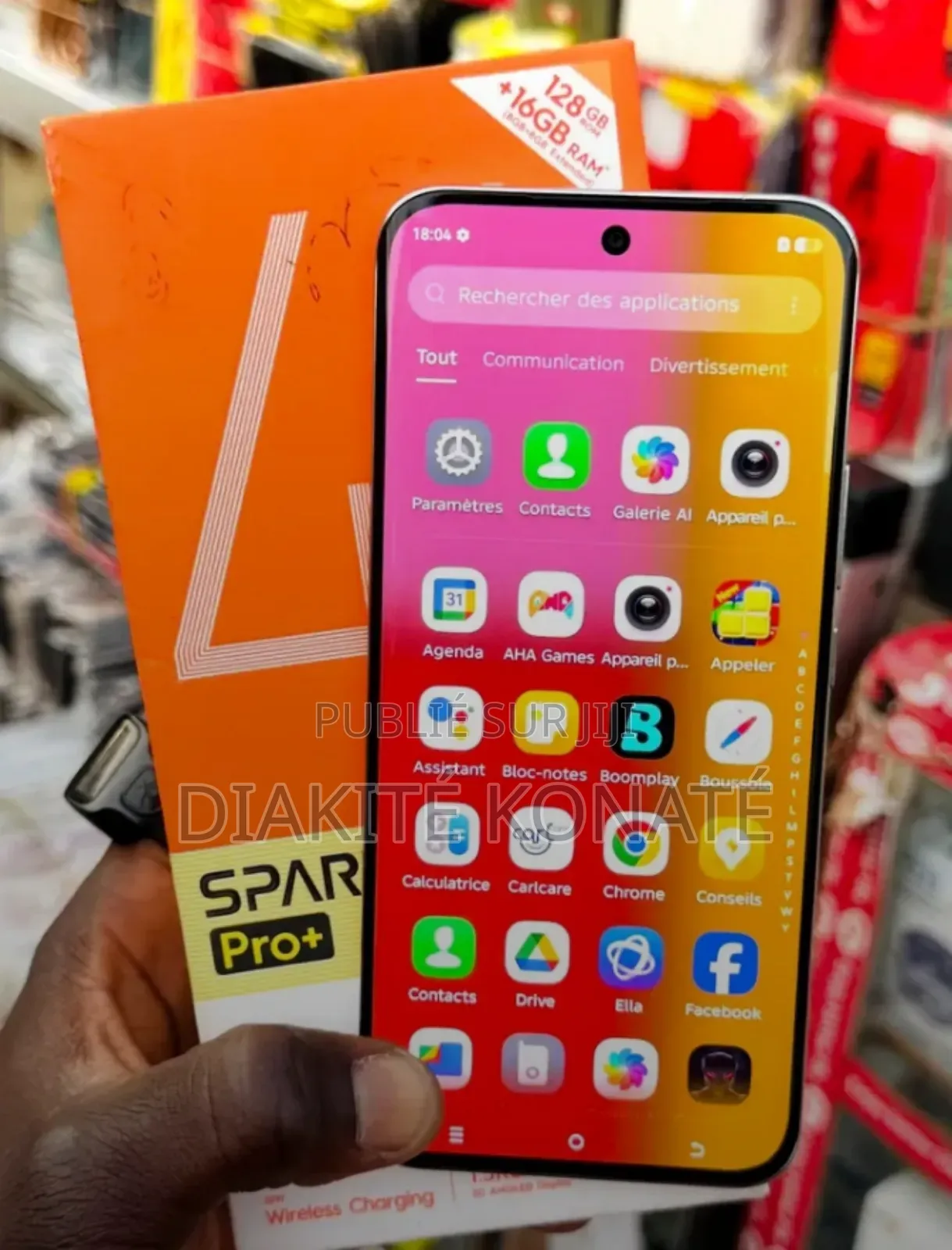 Nouveau Tecno Spark 40 Pro+ 256 GB Autre