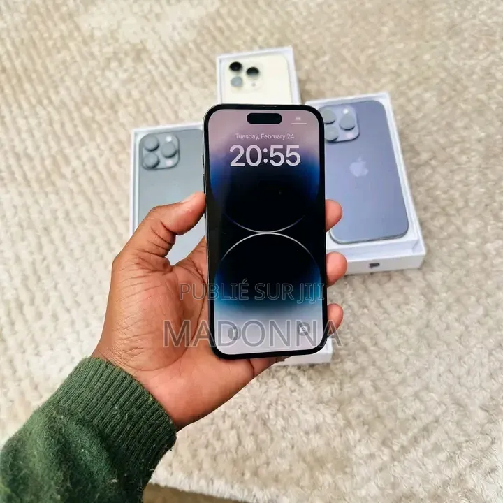 Nouveau Apple iPhone 14 Pro 256 GB Noir
