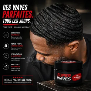 Cire Cheveux Super Waves 360