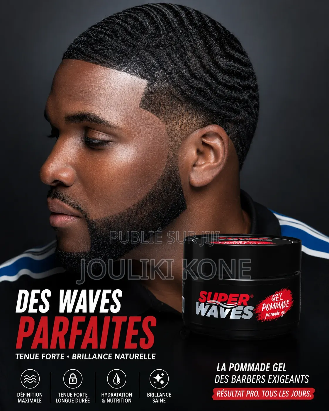 Cire Cheveux Super Waves 360