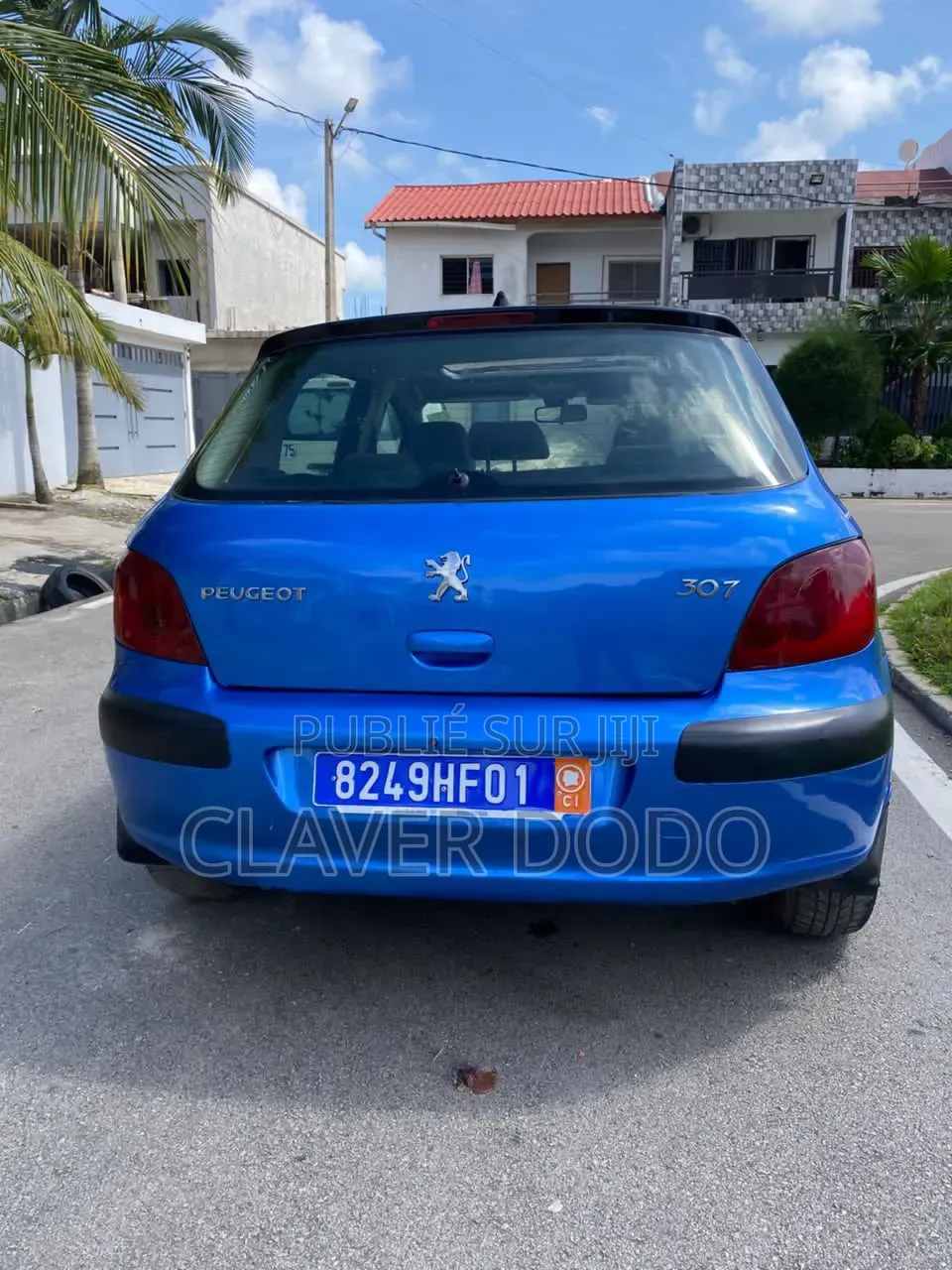 Peugeot 307 2007 Bleu