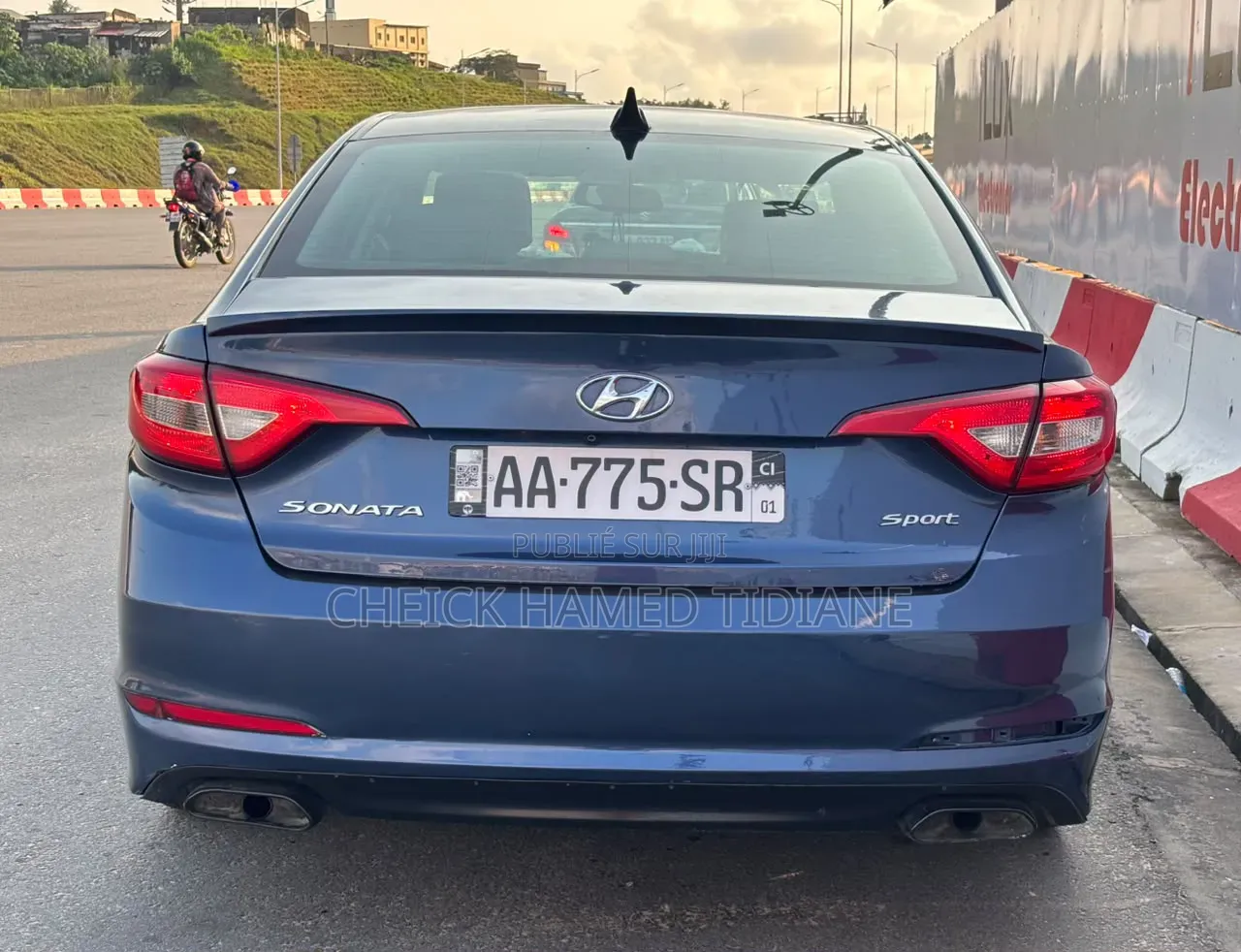 Hyundai Sonata 2018 Bleu