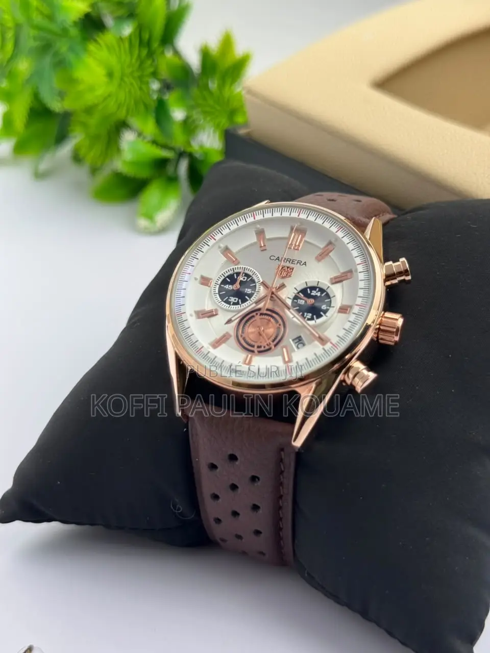 Montre en Cuir Carrera
