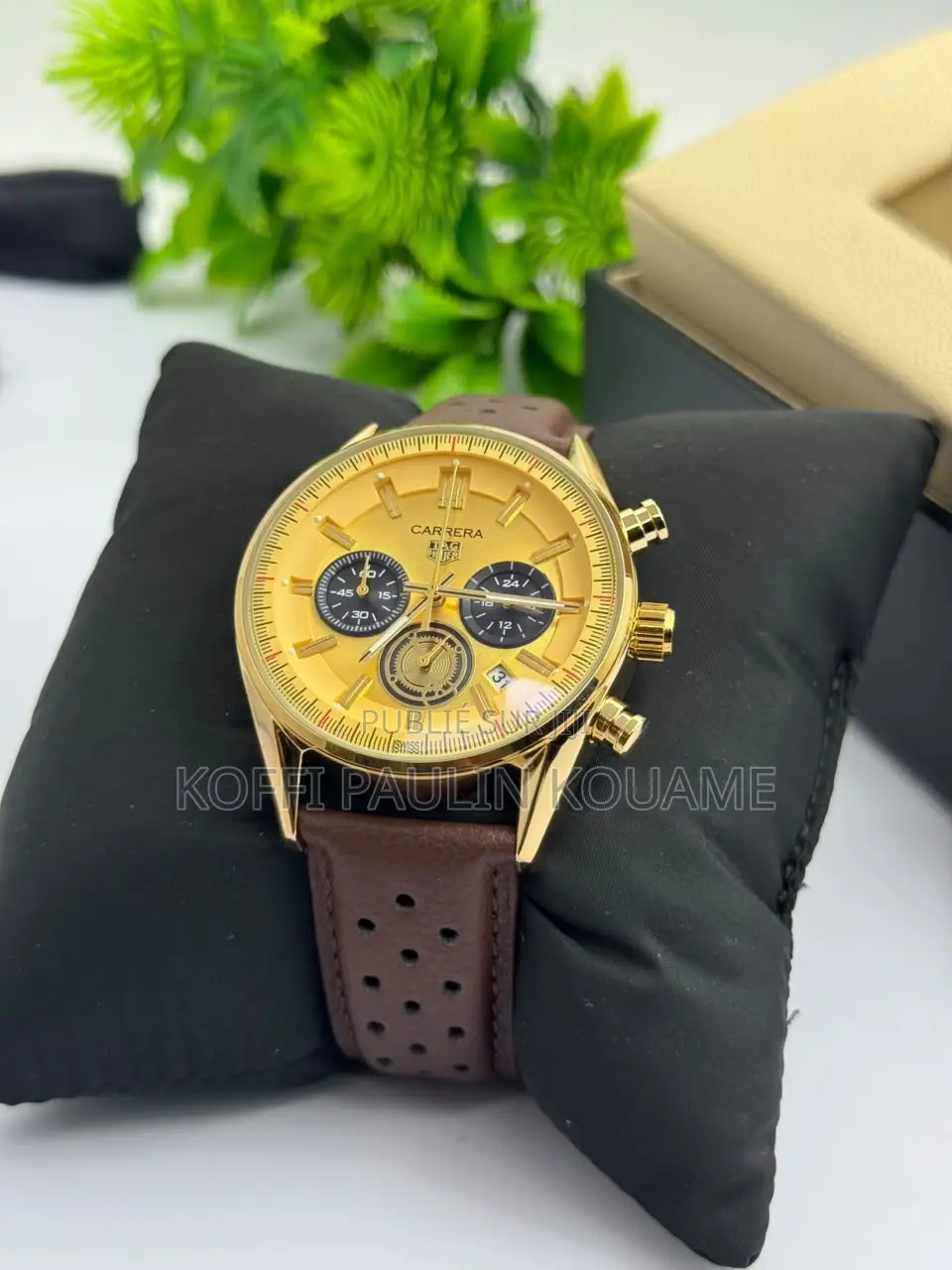 Montre en Cuir Carrera