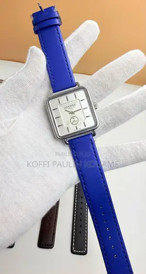Montre Hermès en Cuir Pour Homme Et Femme