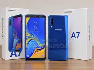 Nouveau Samsung Galaxy A7 128 GB Bleu