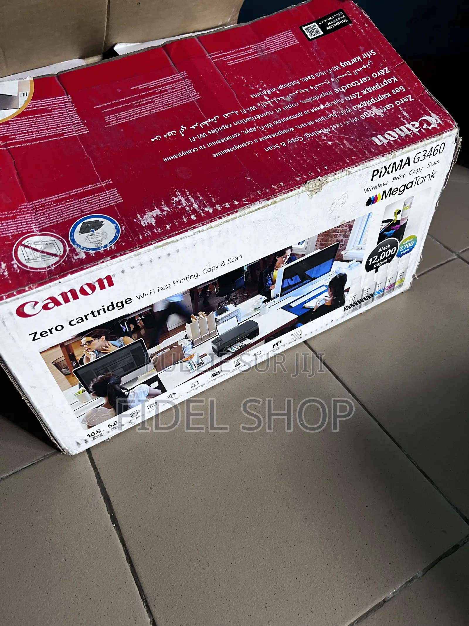 Imprimante Canon Pixma G3460 Besoin De Changer La Cartouche Entretien