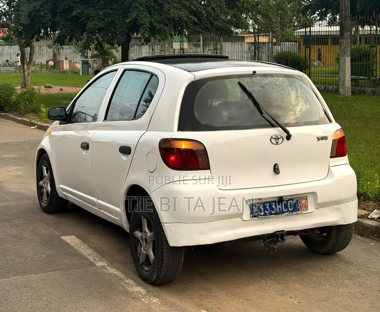 Toyota Yaris 2005 Blanc
