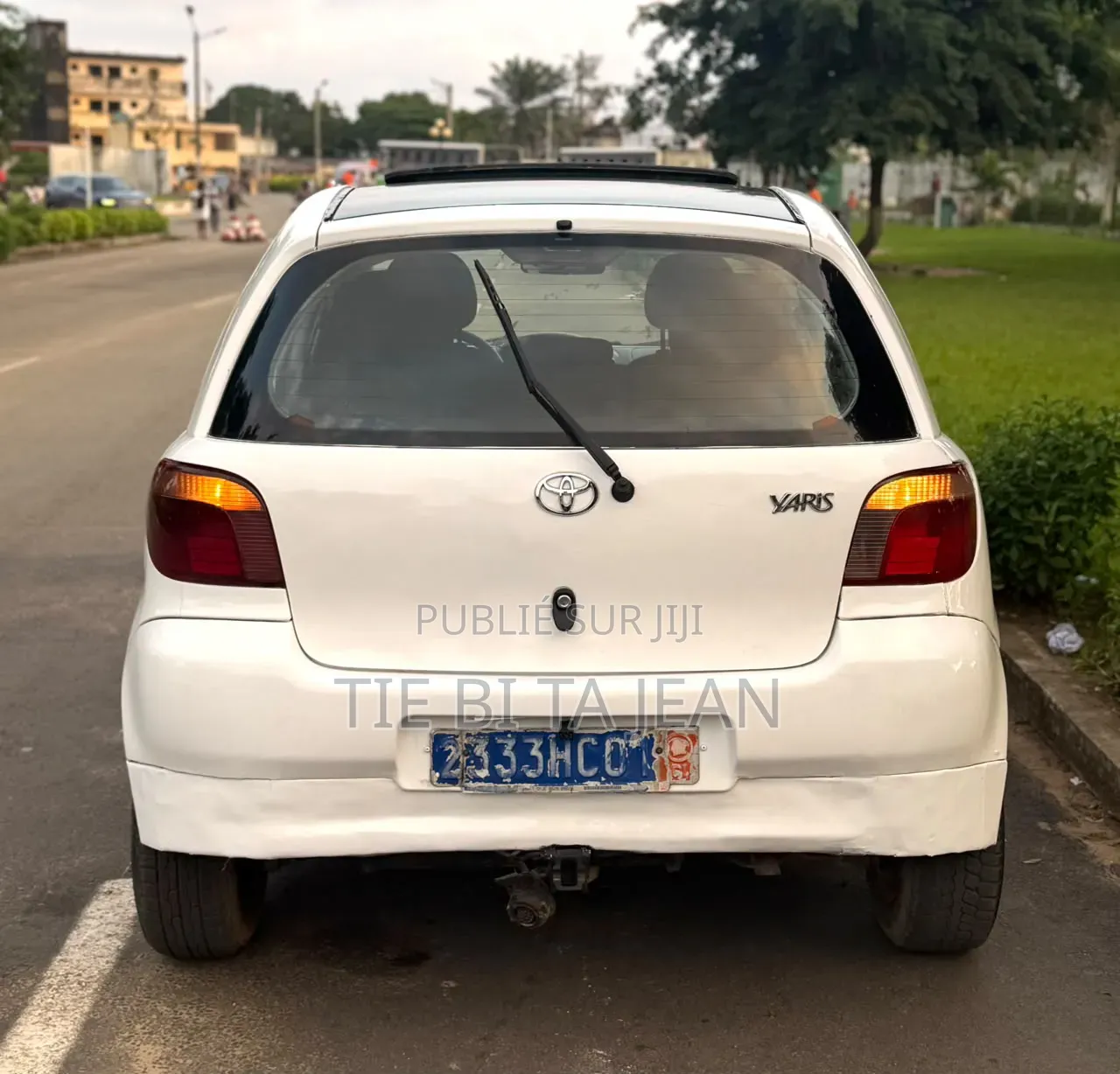 Toyota Yaris 2005 Blanc
