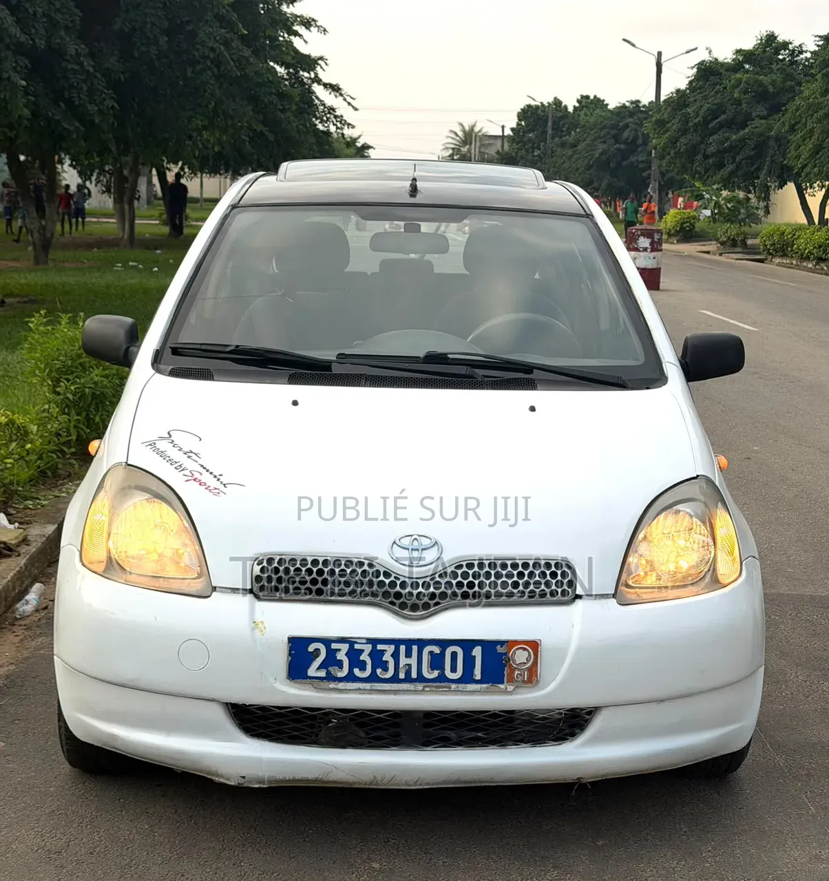 Toyota Yaris 2005 Blanc