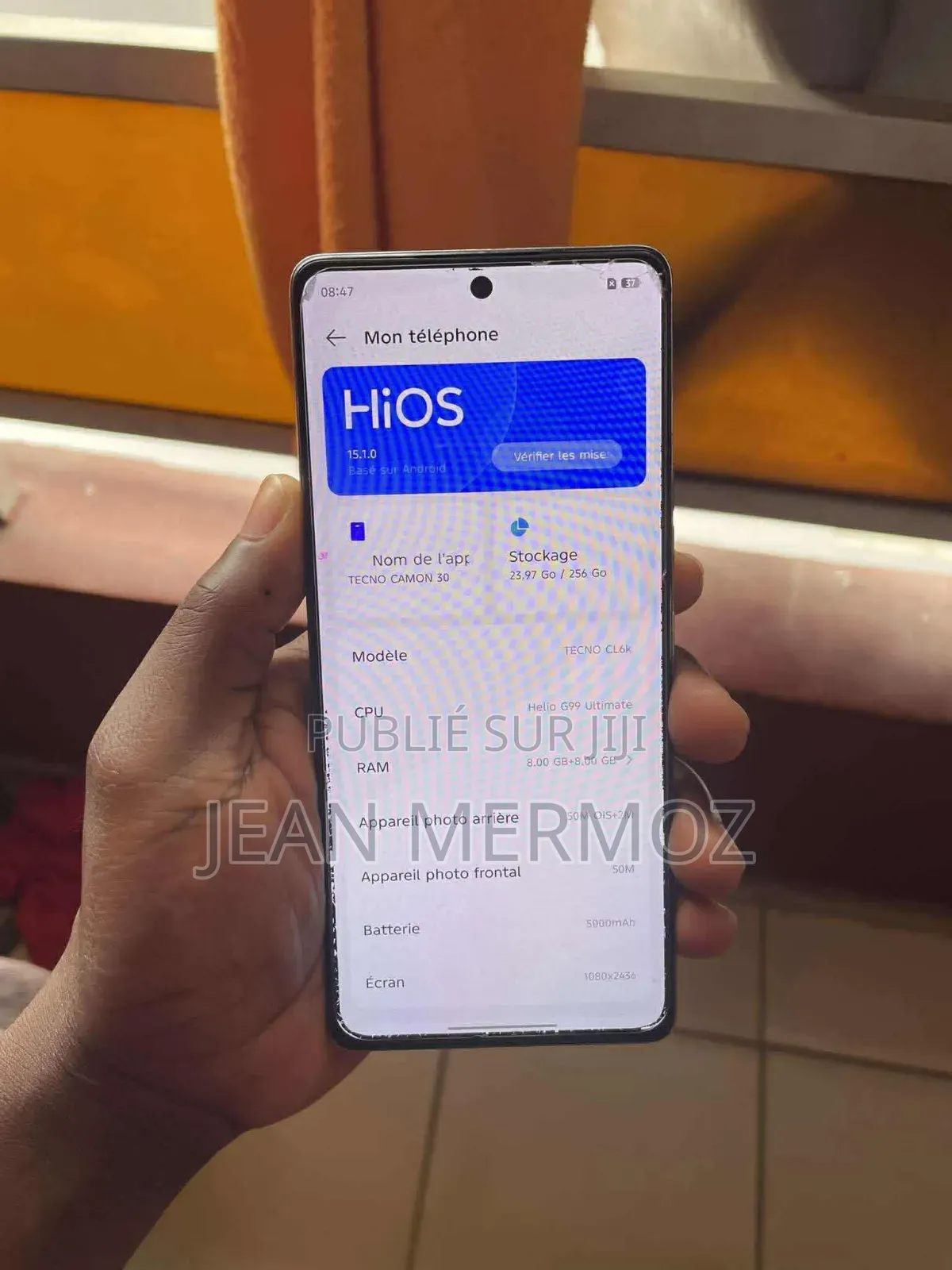 Nouveau Tecno Camon 30 256 GB Blanc