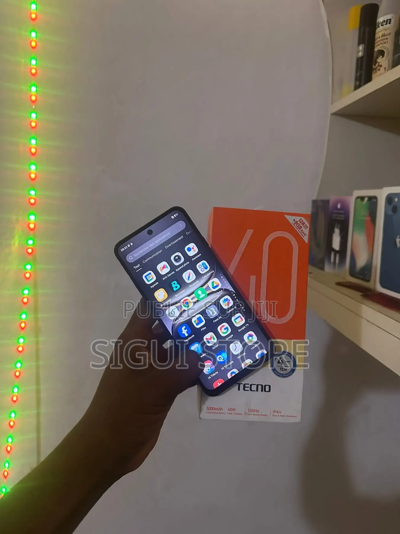 Nouveau Tecno Spark 40 256 GB Bleu