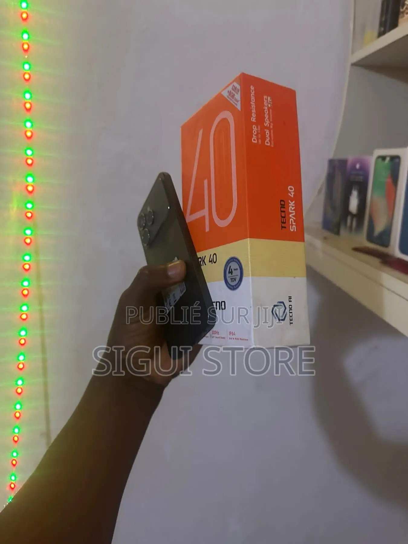 Nouveau Tecno Spark 40 256 GB Bleu