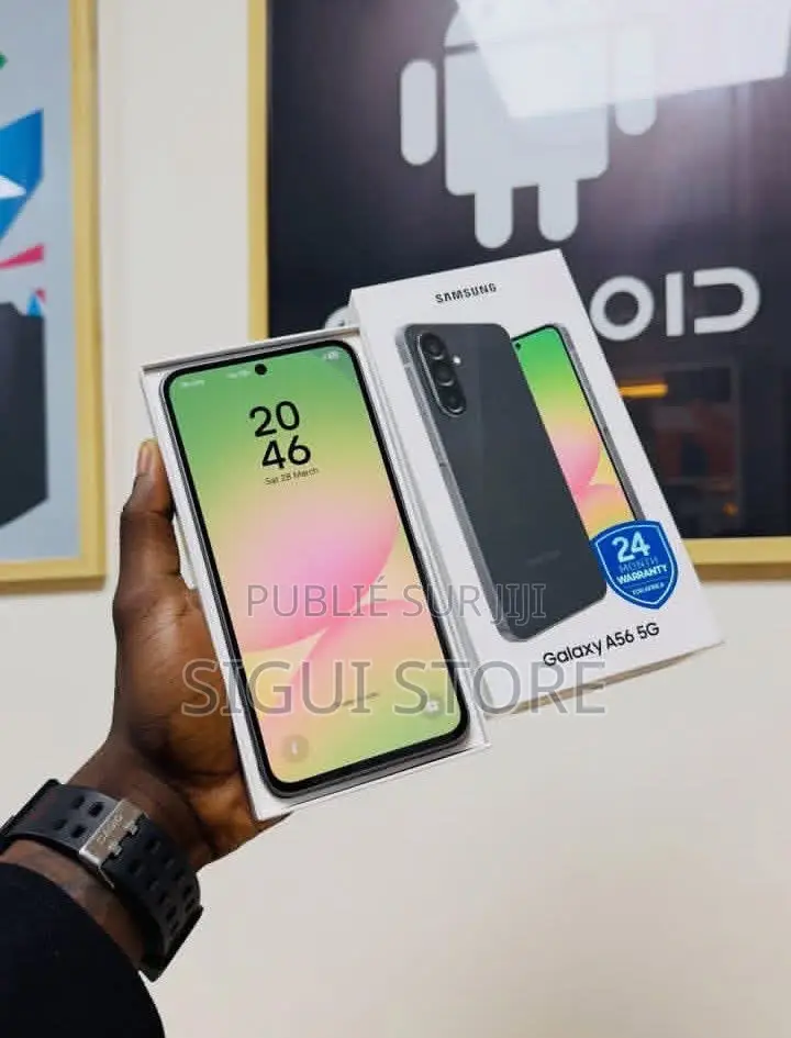 Nouveau Samsung Galaxy A56 256 GB Noir