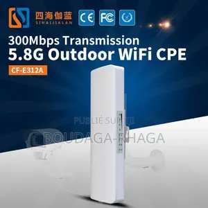Antenne Wifi Étanche Longue Portée 5km Comfast M2 300mbps Cpe Sans Fil