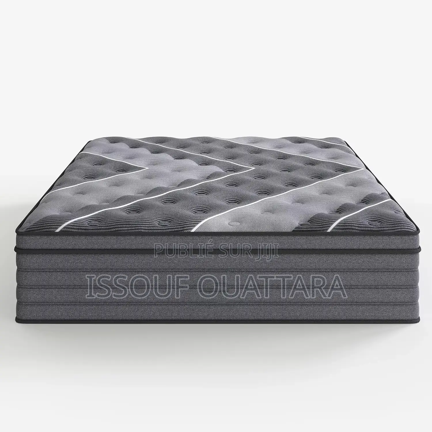 Matelas À Ressorts Ensachés en Mousse Moderne À Haute Densité