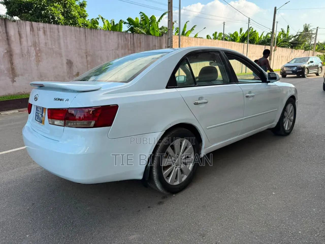 Hyundai Sonata 2005 Blanc