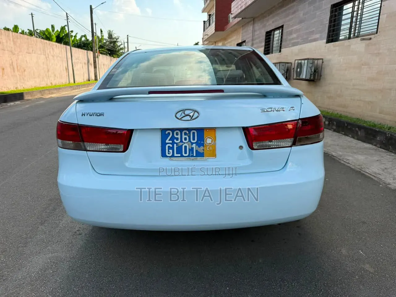 Hyundai Sonata 2005 Blanc