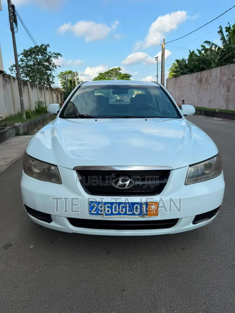Hyundai Sonata 2005 Blanc