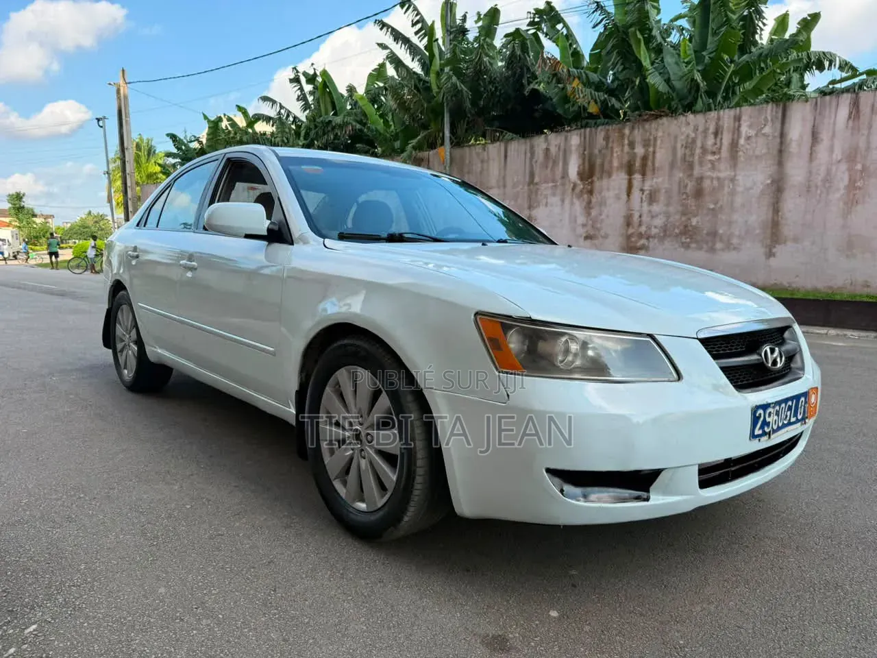 Hyundai Sonata 2005 Blanc