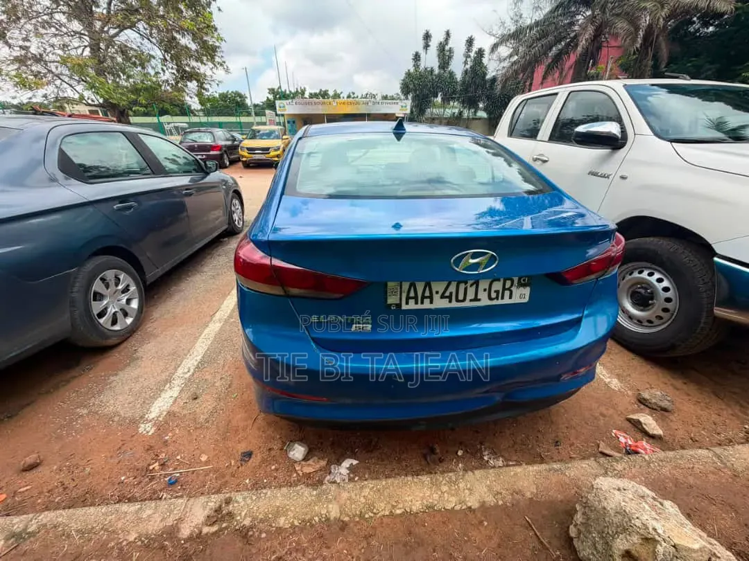 Hyundai Elantra 2018 Bleu