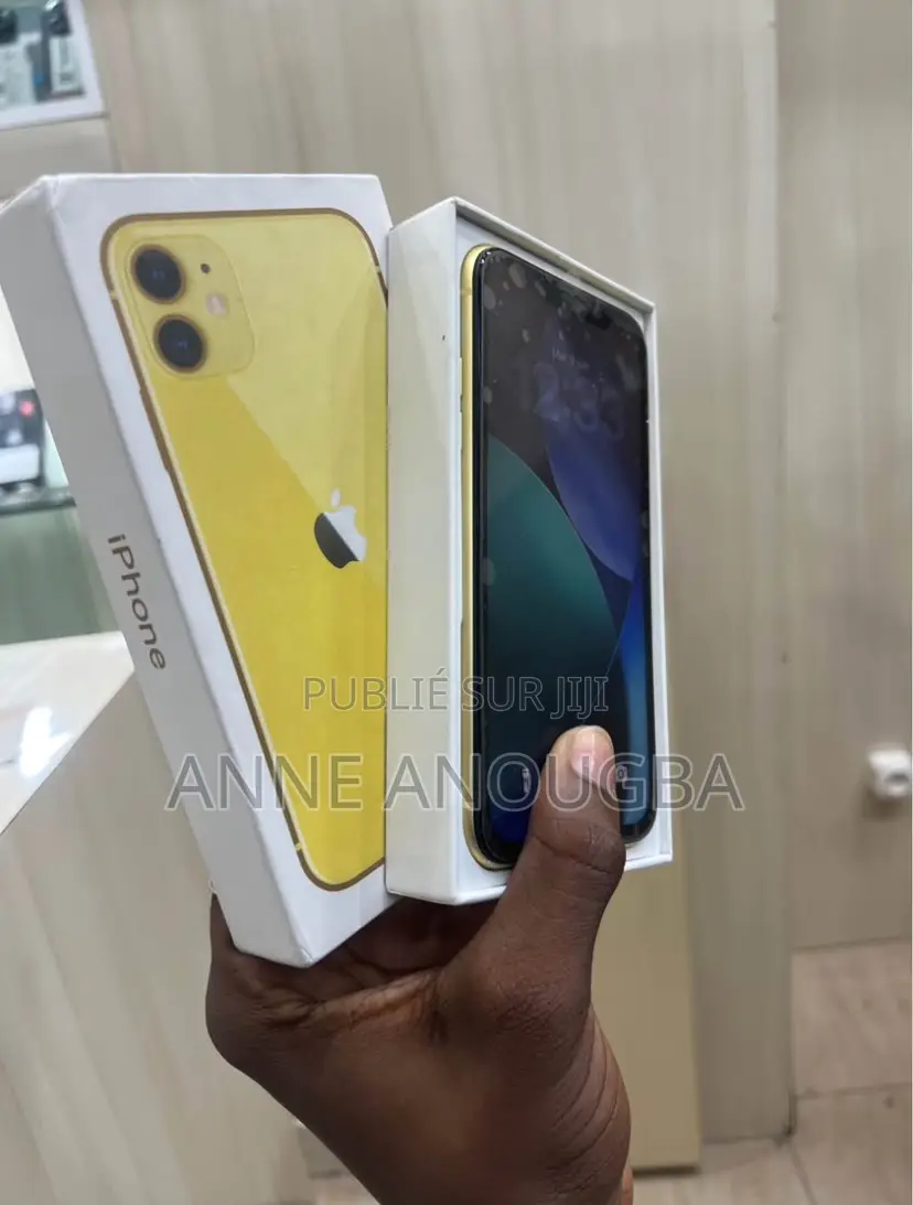 Nouveau Apple iPhone 11 128 GB Jaune