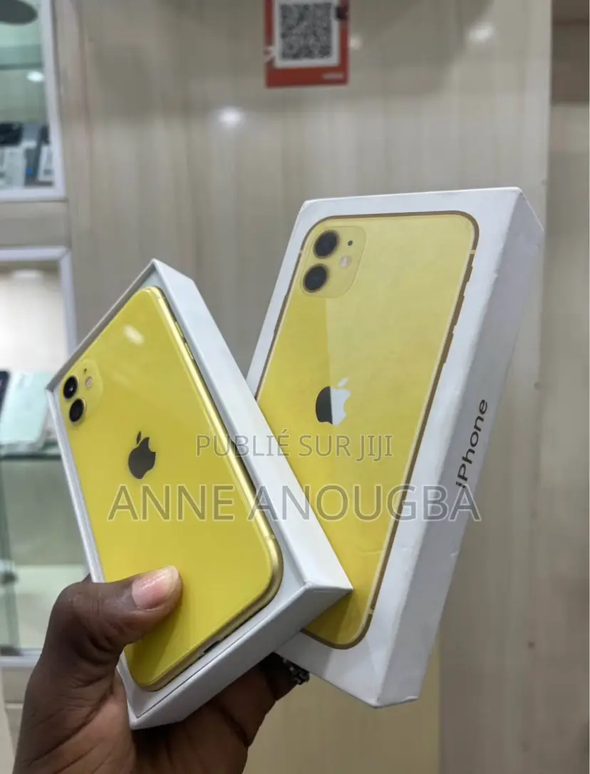 Nouveau Apple iPhone 11 128 GB Jaune