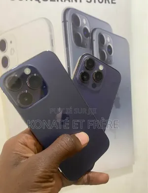 Nouveau Apple iPhone 14 Pro 256 GB Noir