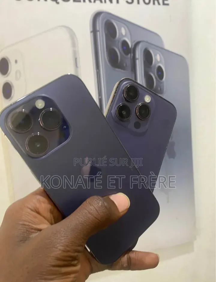 Nouveau Apple iPhone 14 Pro 256 GB Noir