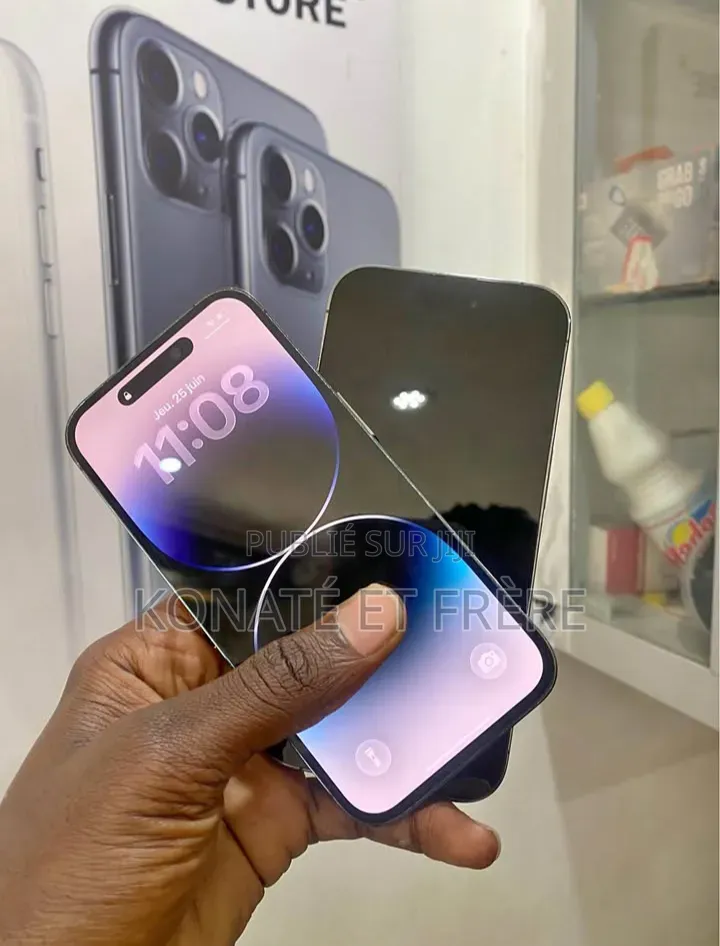 Nouveau Apple iPhone 14 Pro 256 GB Noir