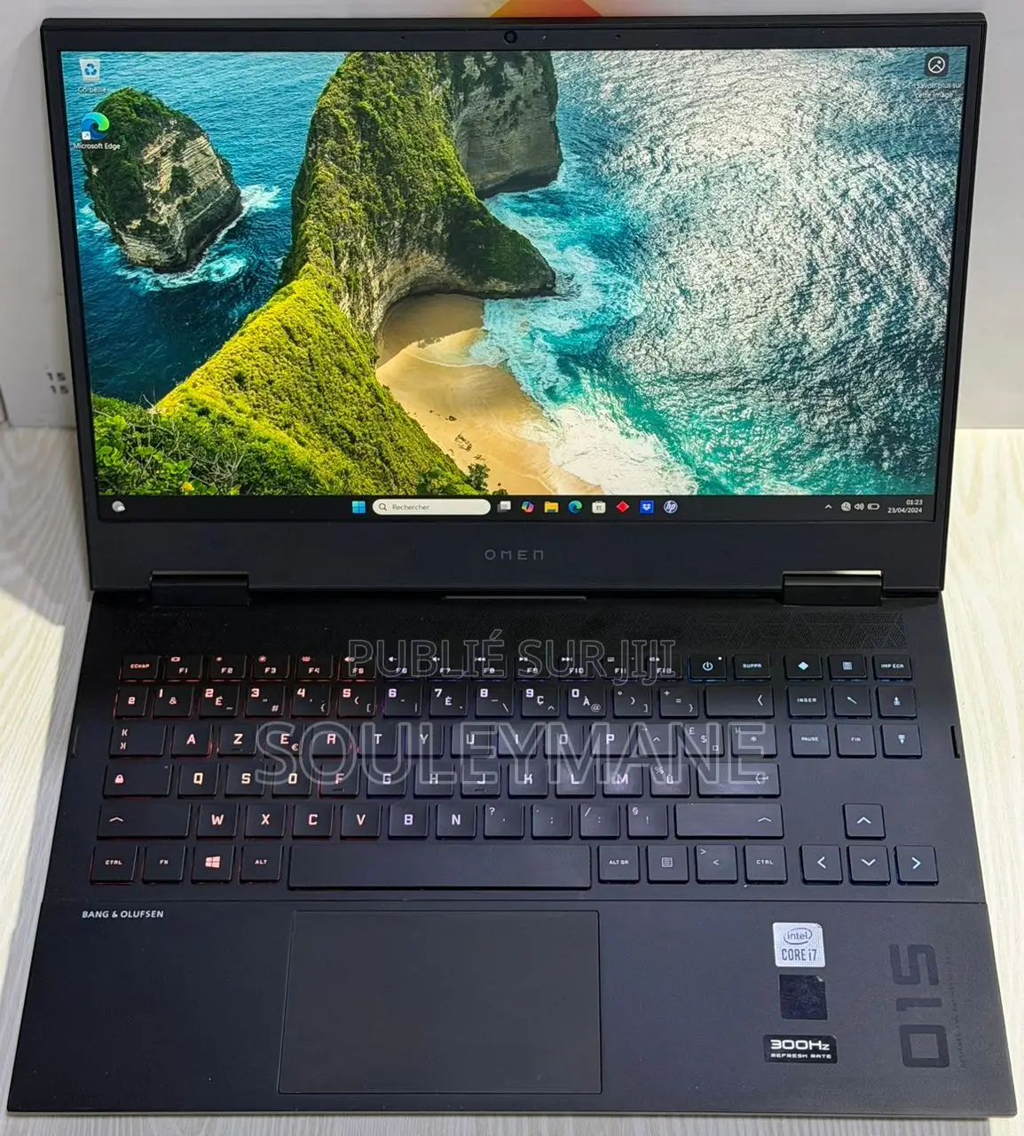 Ordinateur portable HP Omen 15 32GB Intel Core i7 SSD 1T