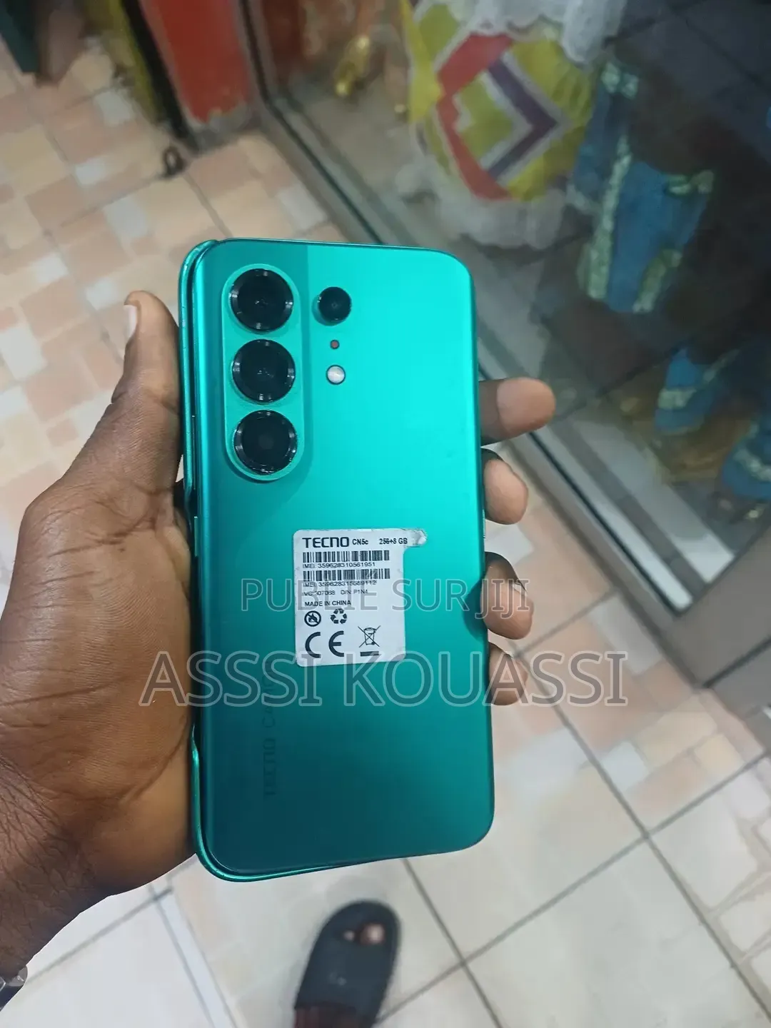 Nouveau Tecno Spark 40 Pro 256 GB Vert