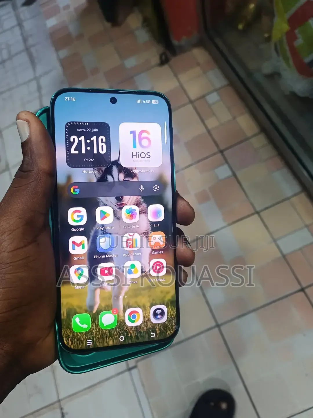 Nouveau Tecno Spark 40 Pro 256 GB Vert