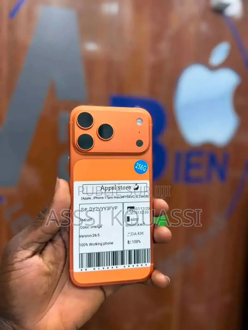 Nouveau Apple iPhone 17 Pro 1 TB Orange
