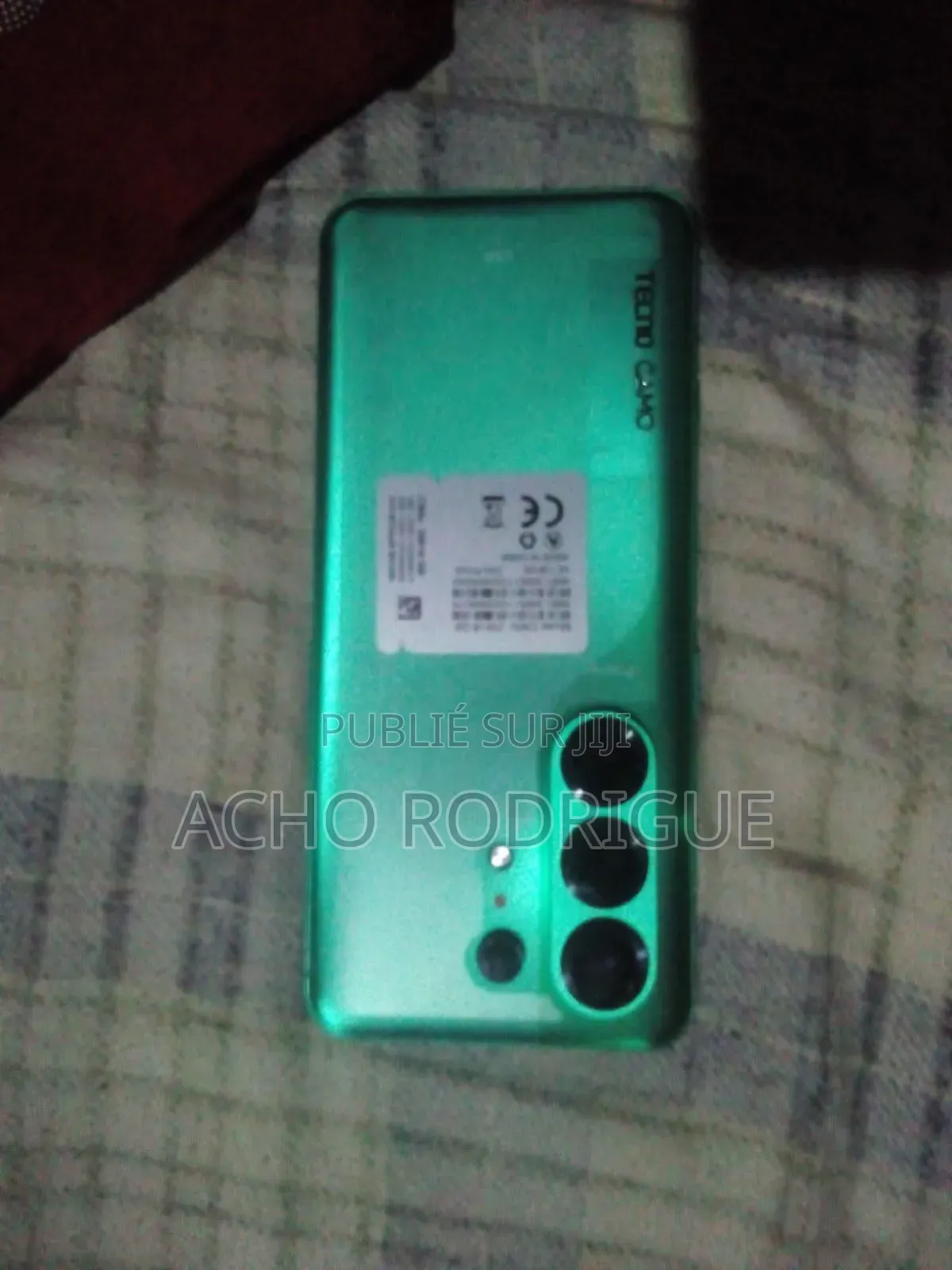 Nouveau Tecno Camon 50 Pro 256 GB Bleu