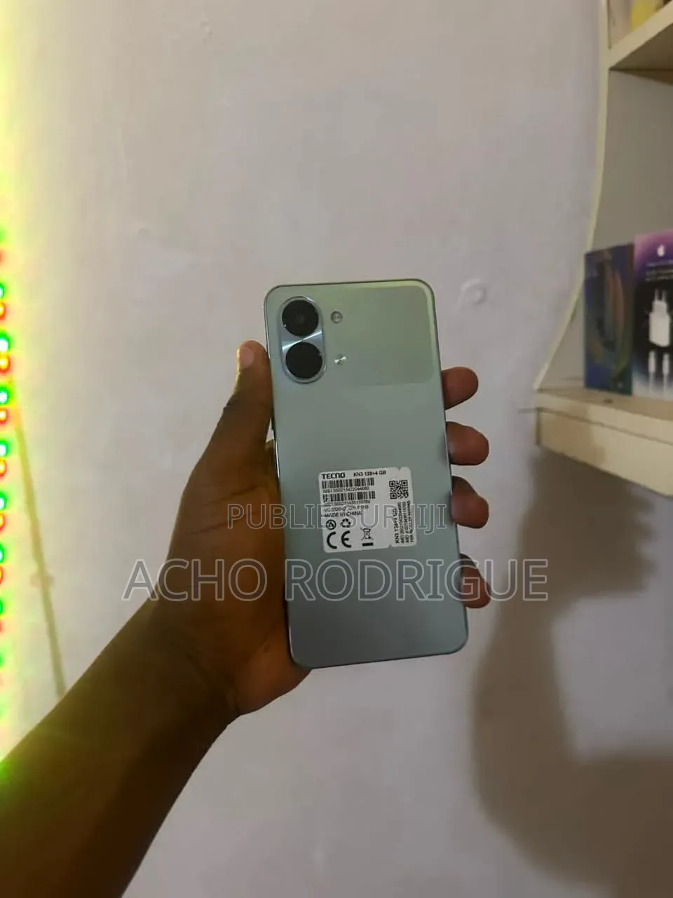 Nouveau Tecno Pop 20 128 GB Noir