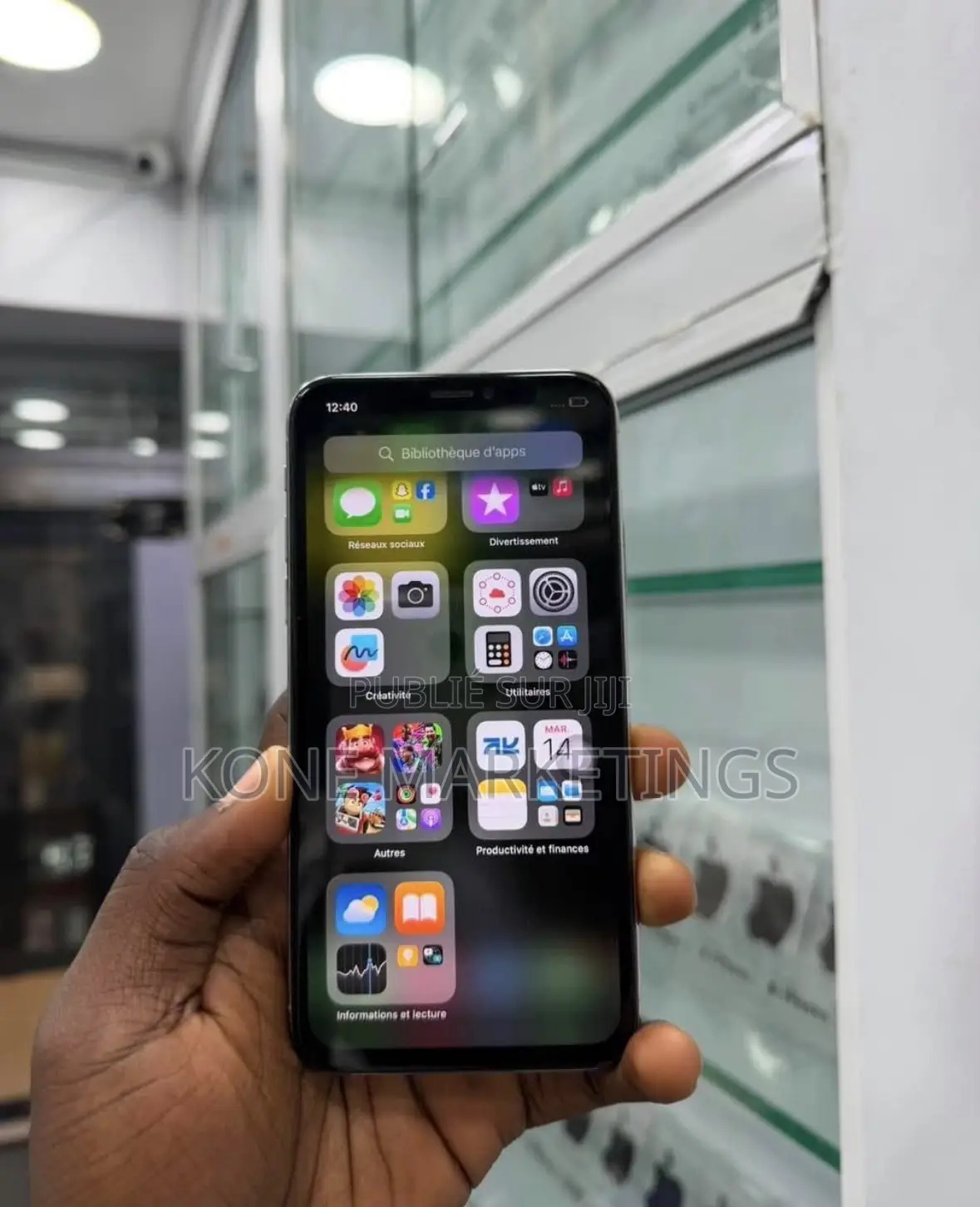 Nouveau Apple iPhone X 256 GB Blanc