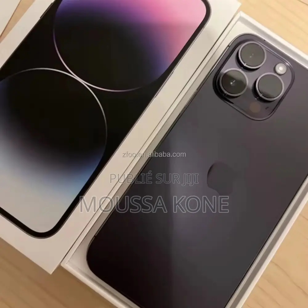 Nouveau Apple iPhone 14 Pro Max 256 GB Noir