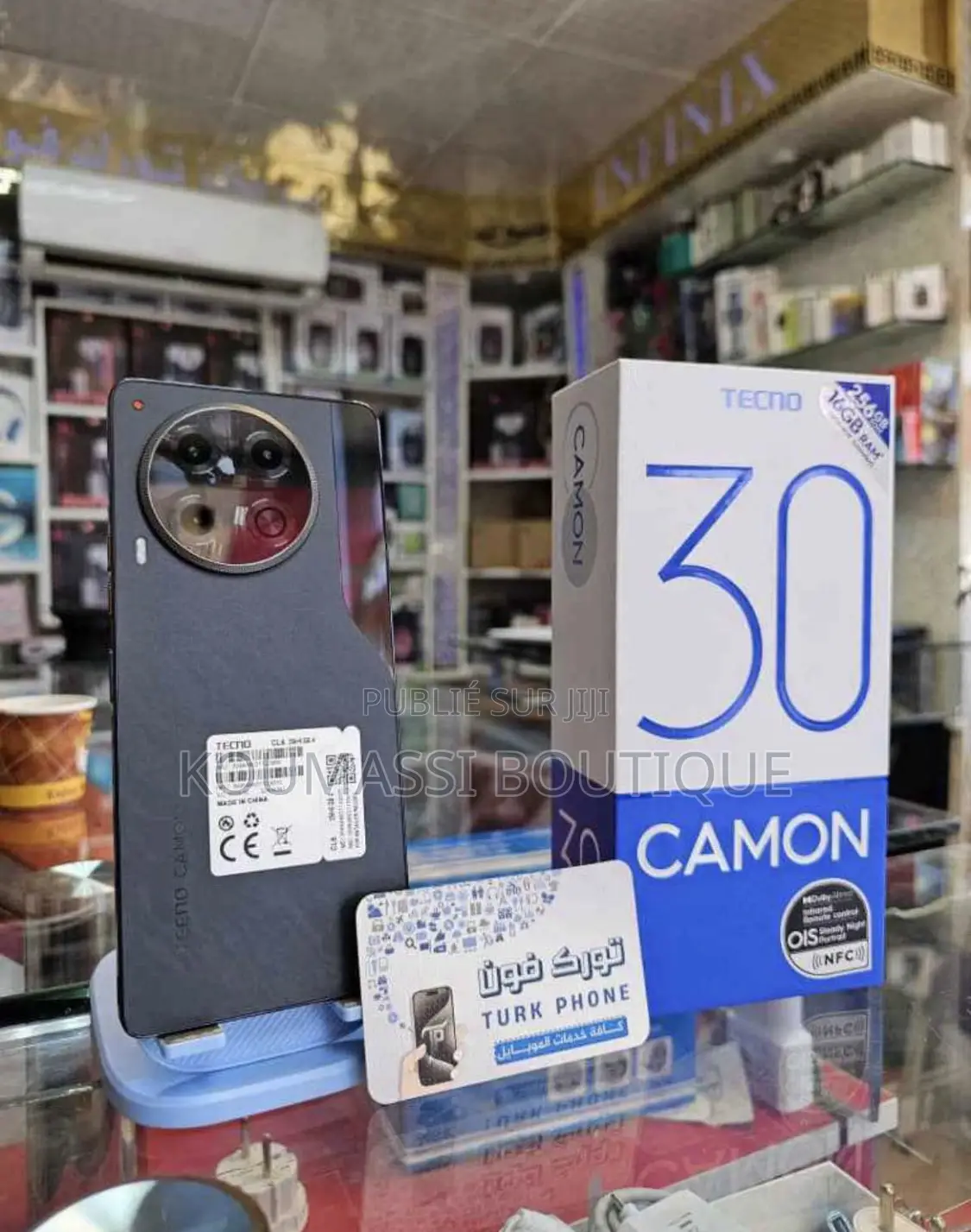 Nouveau Tecno Camon 30 256 GB Noir