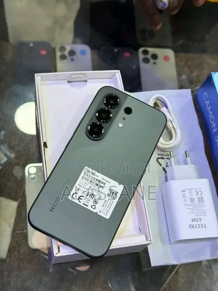 Nouveau Tecno Camon 50 Pro 256 GB Noir