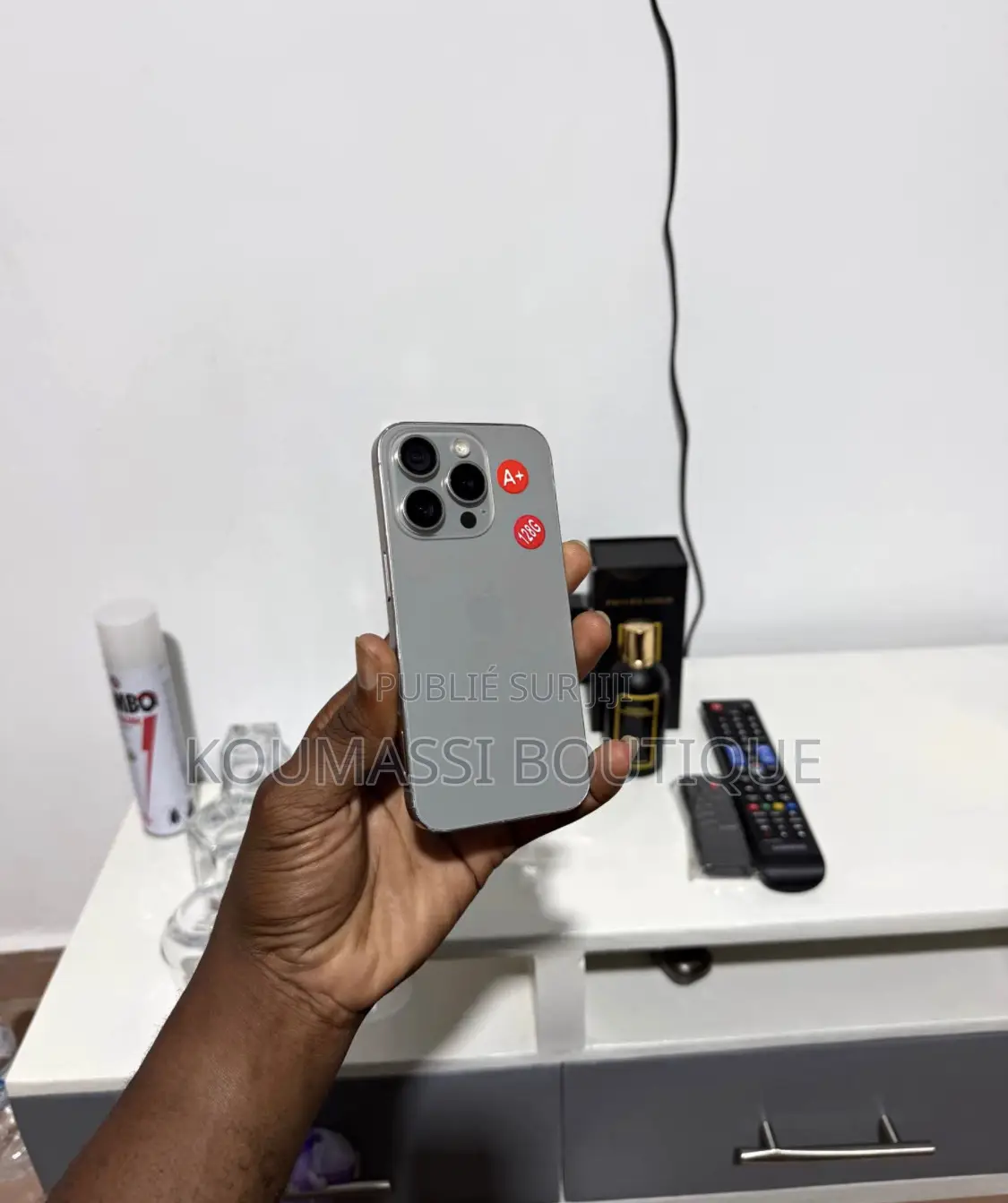 Nouveau Apple iPhone 15 Pro 256 GB Argenté