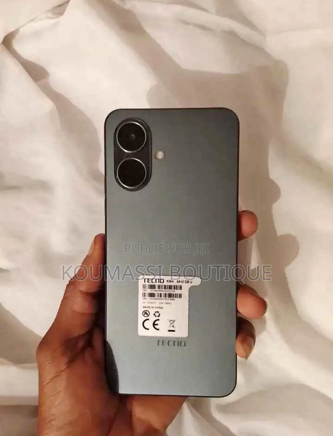 Nouveau Tecno Pop 10 128 GB Blanc